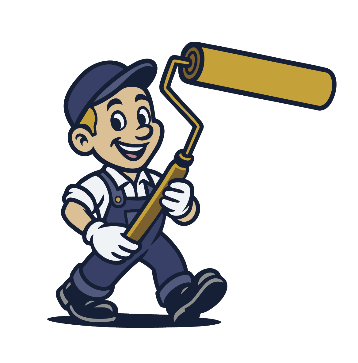 butcher's custom painting logo icon