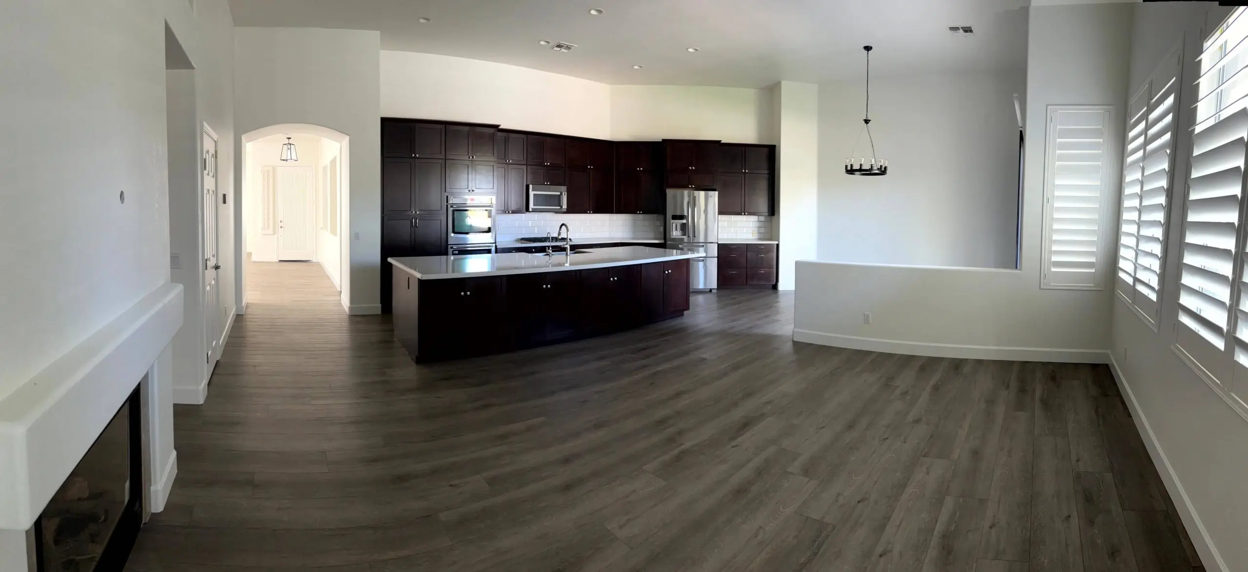 Kitchen cabinet painting project completed by Butcher’s Custom Painting in Peoria, AZ